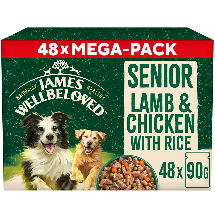 James Wellbeloved Wet Senior Dog Food In Gravy | Pets