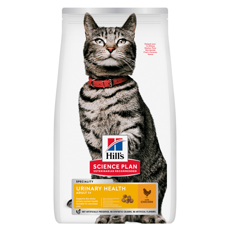 Hill's Science Plan Urinary Health Dry Adult Cat Food Chicken