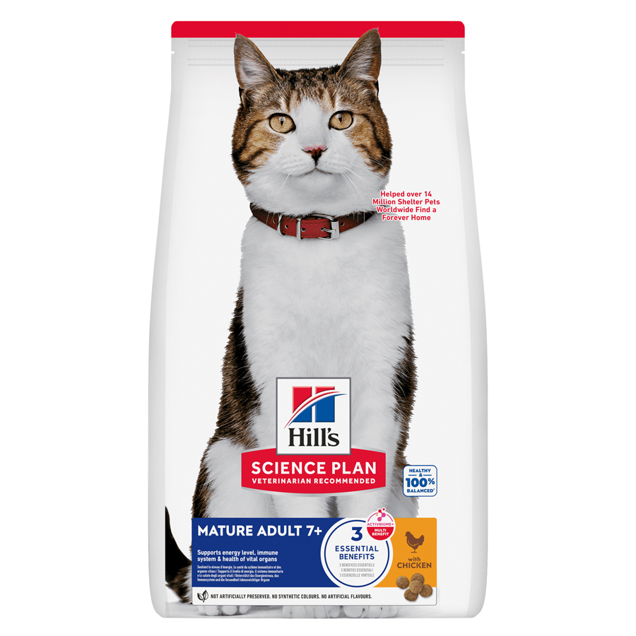Hill's Science Plan Mature Adult Dry Cat Food