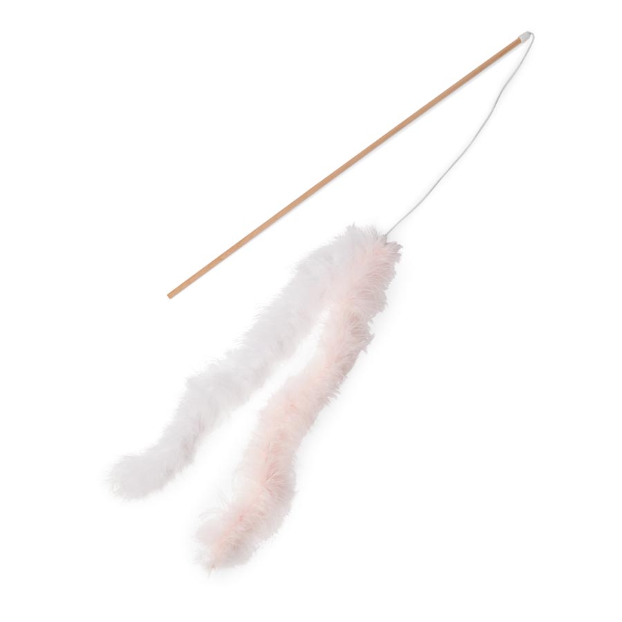 Pets at Home Enchanting Marabou Teaser Cat Toy