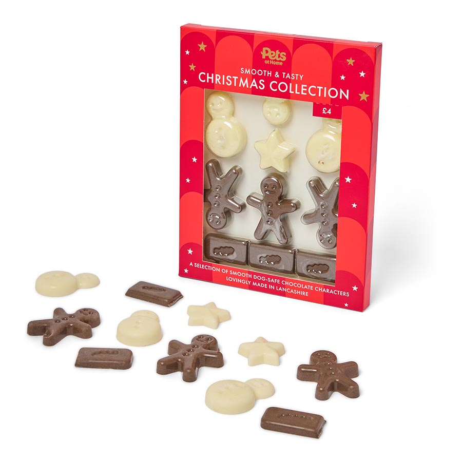 Pets at Home Christmas Smooth & Tasty Chocolate Selection Dog Treats