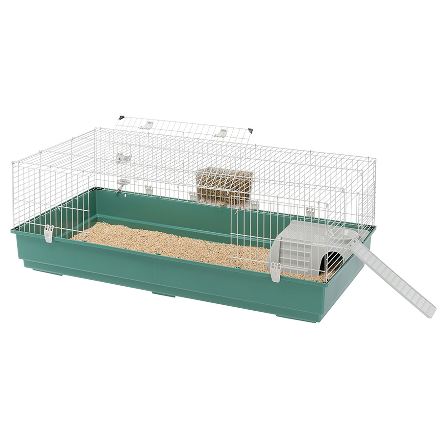 Ferplast Rabbit Guinea Pig Home Green Pets