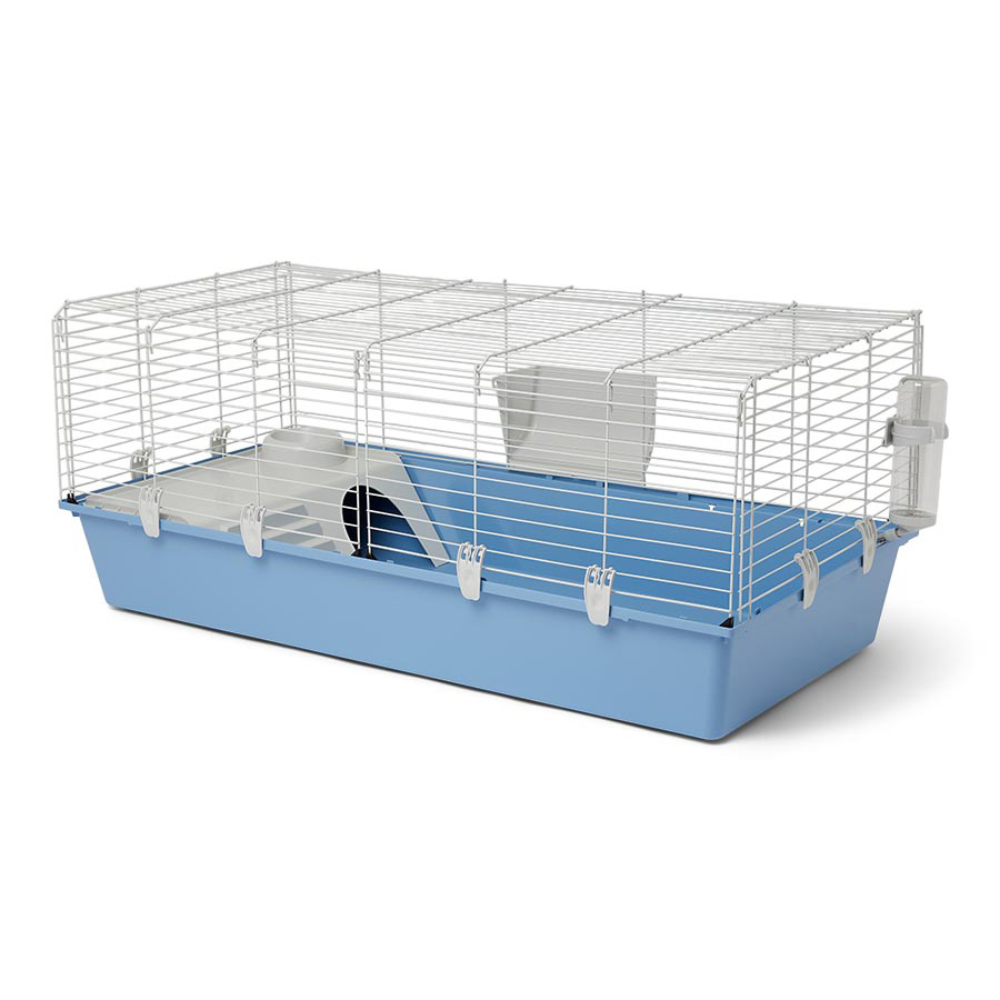 Pets at Home Indoor Rabbit Guinea Pig Home Blue Pets