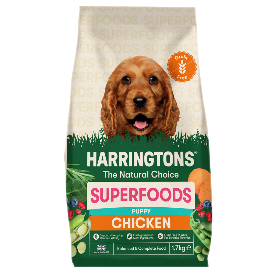 Harringtons Superfoods Grain Free Puppy Dry Dog Food Chicken