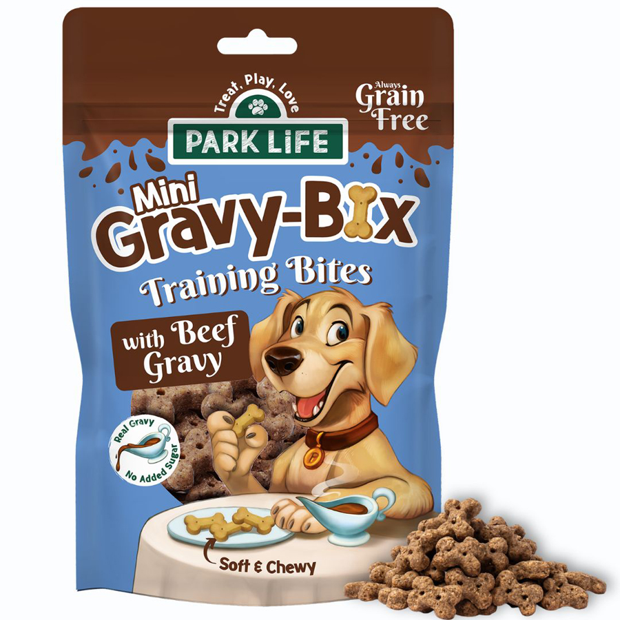 Park Life Gravy-Bix Mini Beef Dog Treats