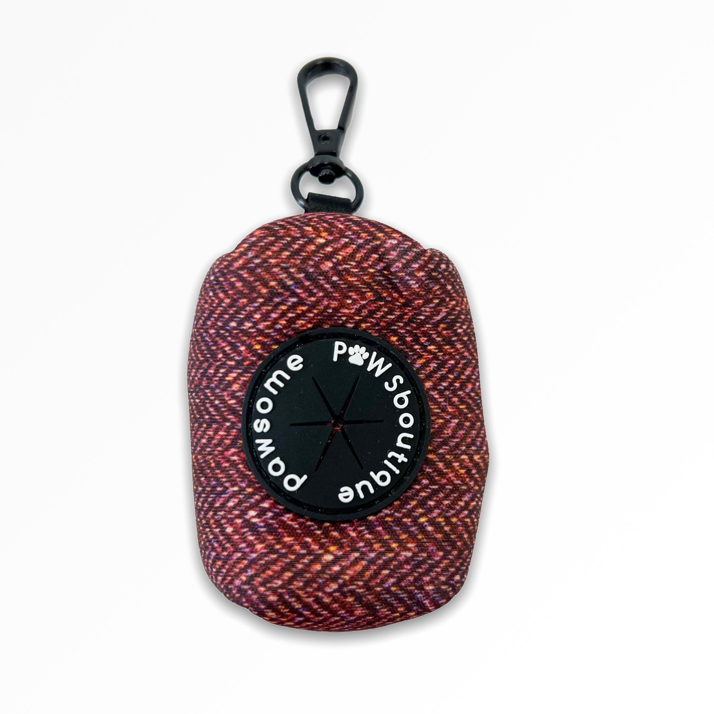 Pawsome Paws Boutique Country Burgundy Poo Bag Holder