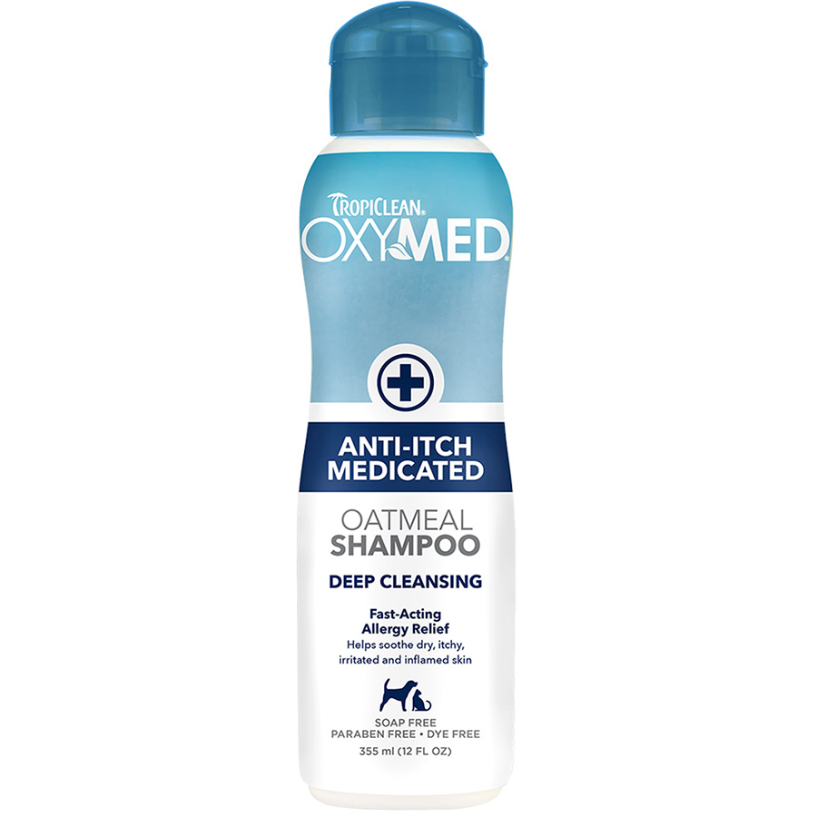 Tropiclean Oxymed Anti-Itch Shampoo Dogs & Cats 355Ml