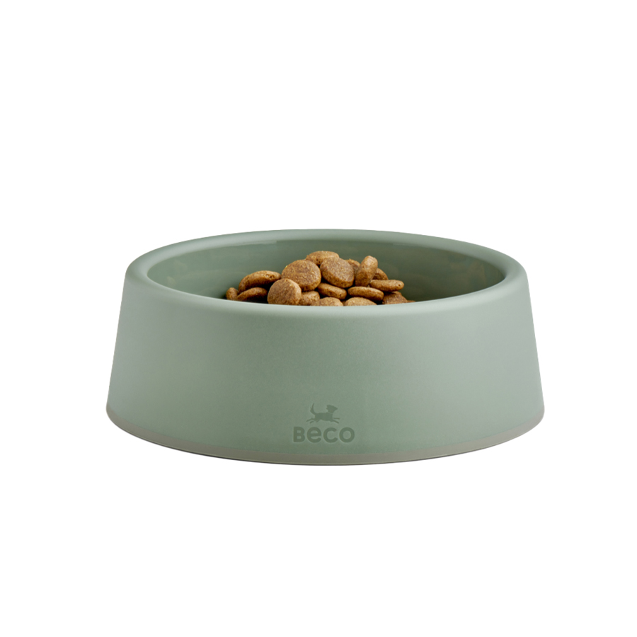 Beco Steady Dog Bowl - Large - Green
