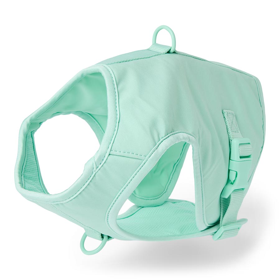 Pets At Home Blue Color Changing Cooling Dog Harness Blue Large