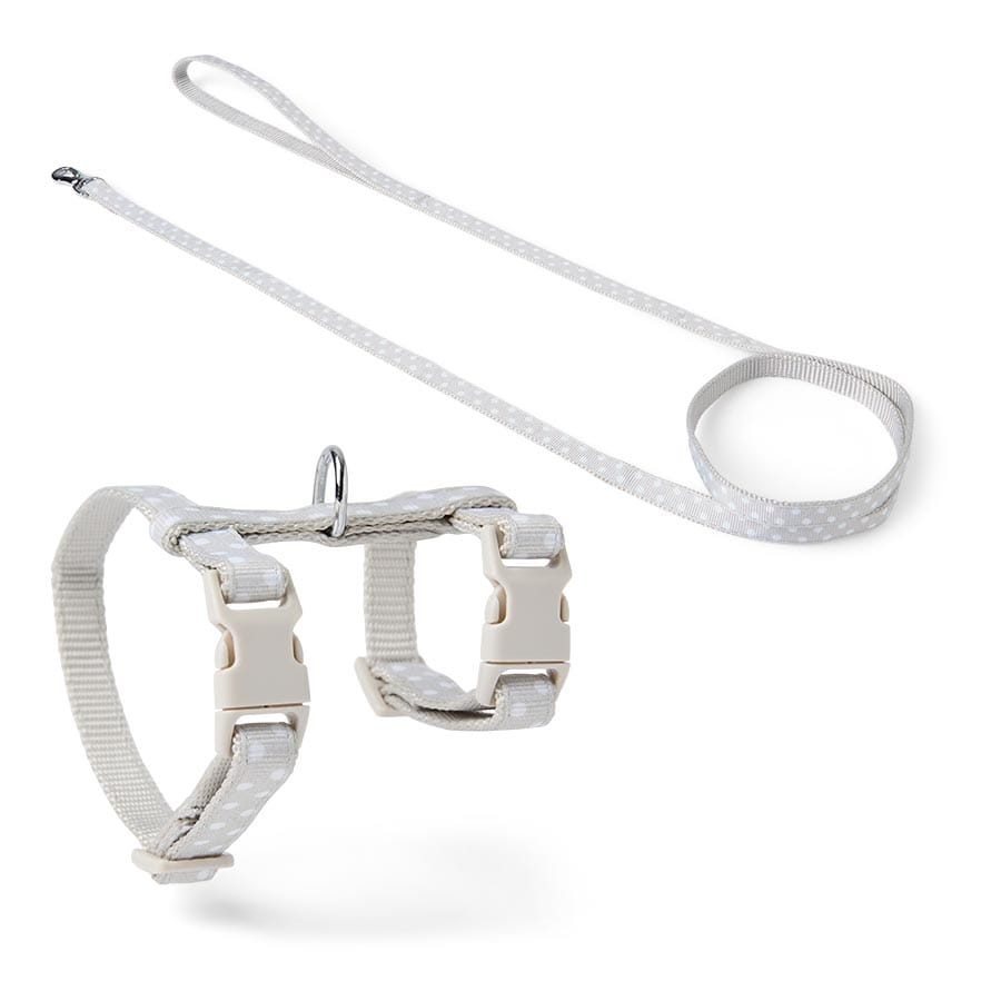 Pets At Home Adjustable Small Animal Spot Harness And Lead Set Large