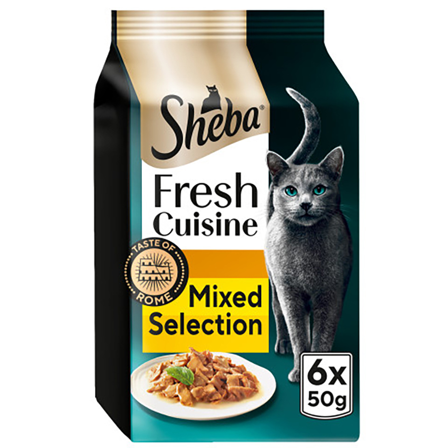 Sheba Fresh Cuisine Wet Adult Cat Food Taste