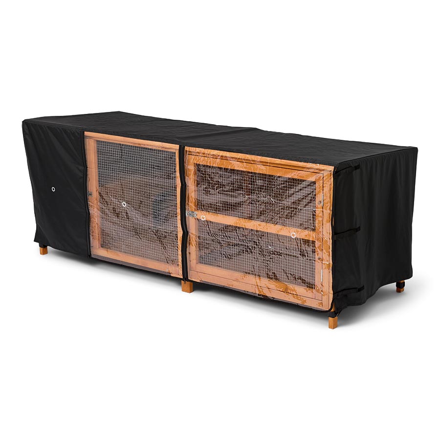 Pets at Home Showerproof 1 Storey Rabbit Hutch