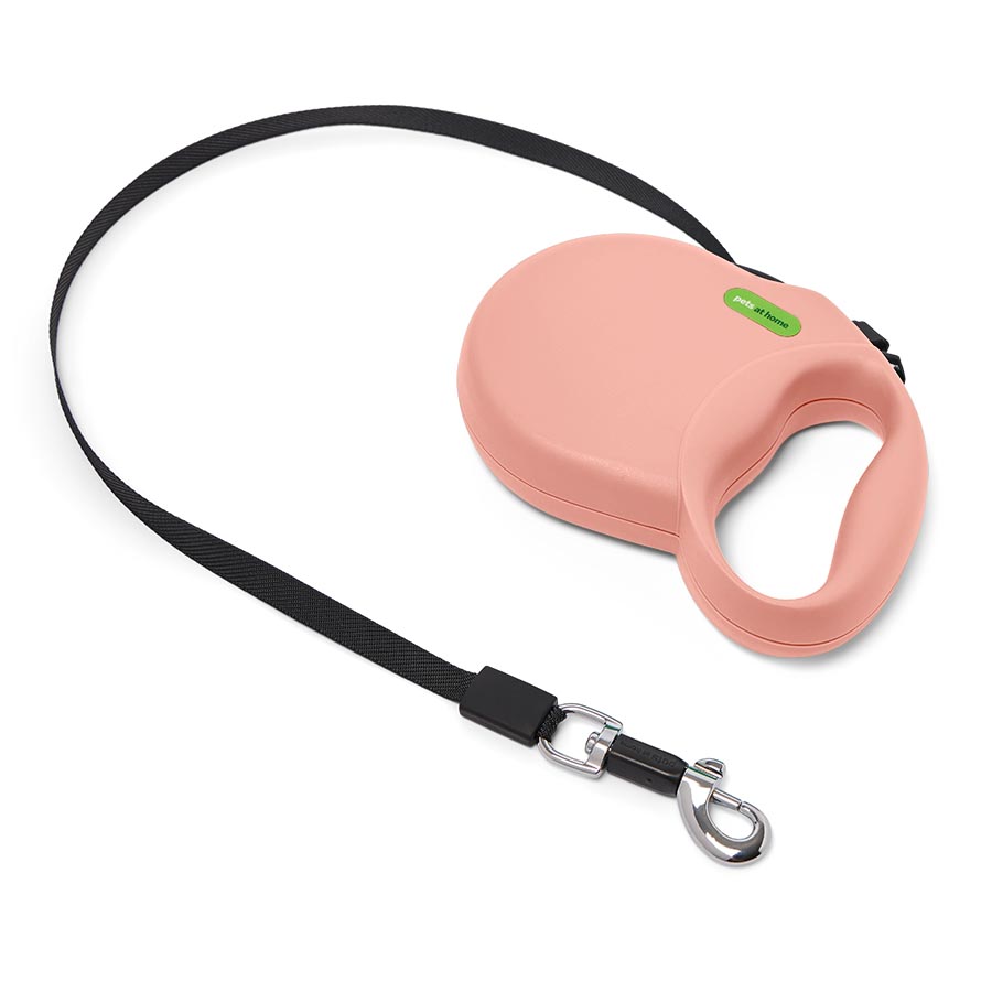 Just for Puppy Extended Lead Pink 5m