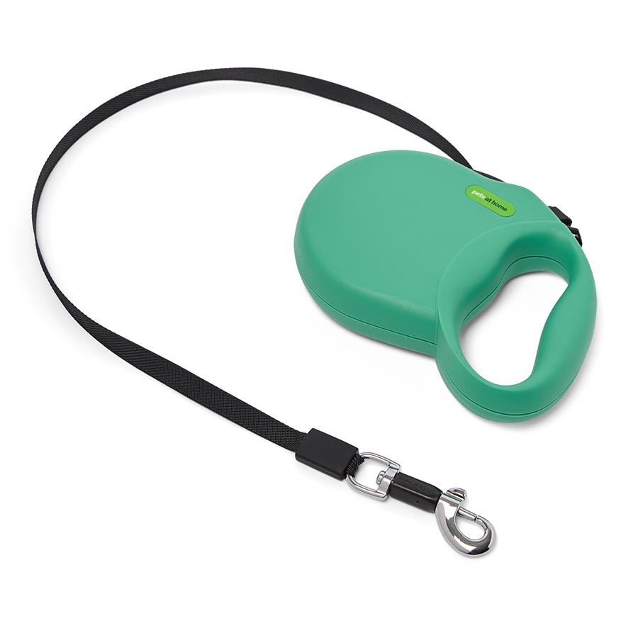 Just for Puppy Extended Lead Green 5m