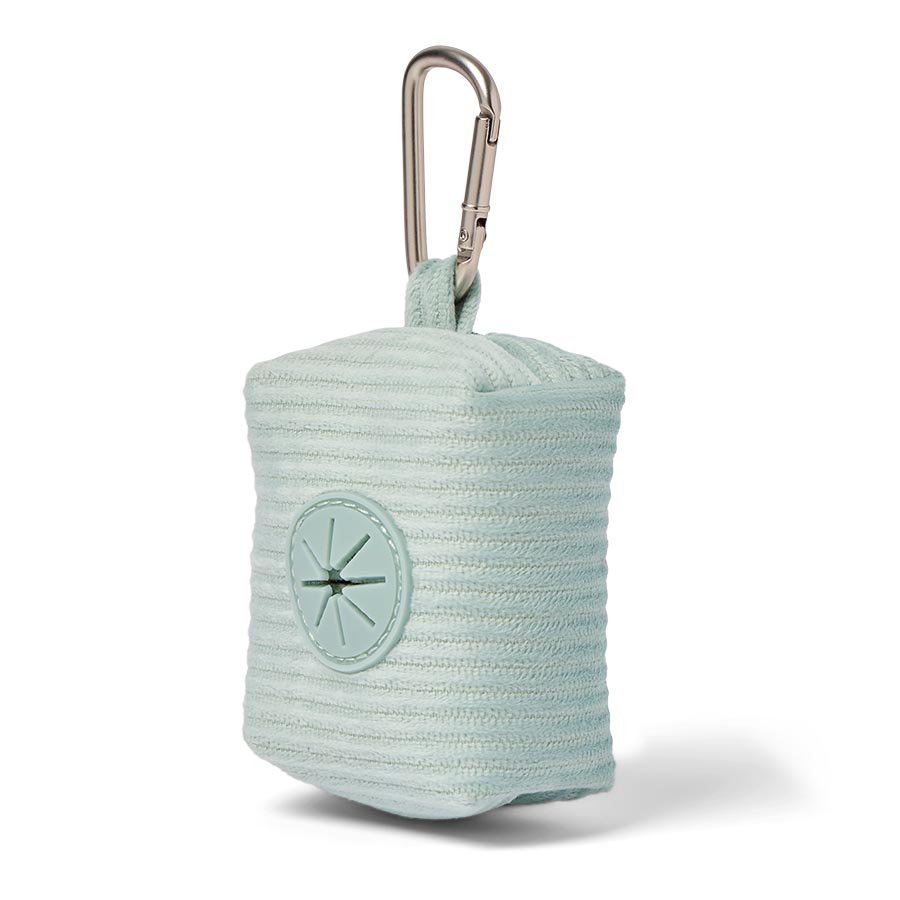 Just for Puppy Corduroy Poop Bag Holder Green