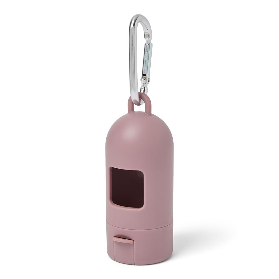 Pets at Home Clip On Dog Poop Bag Dispenser Pink