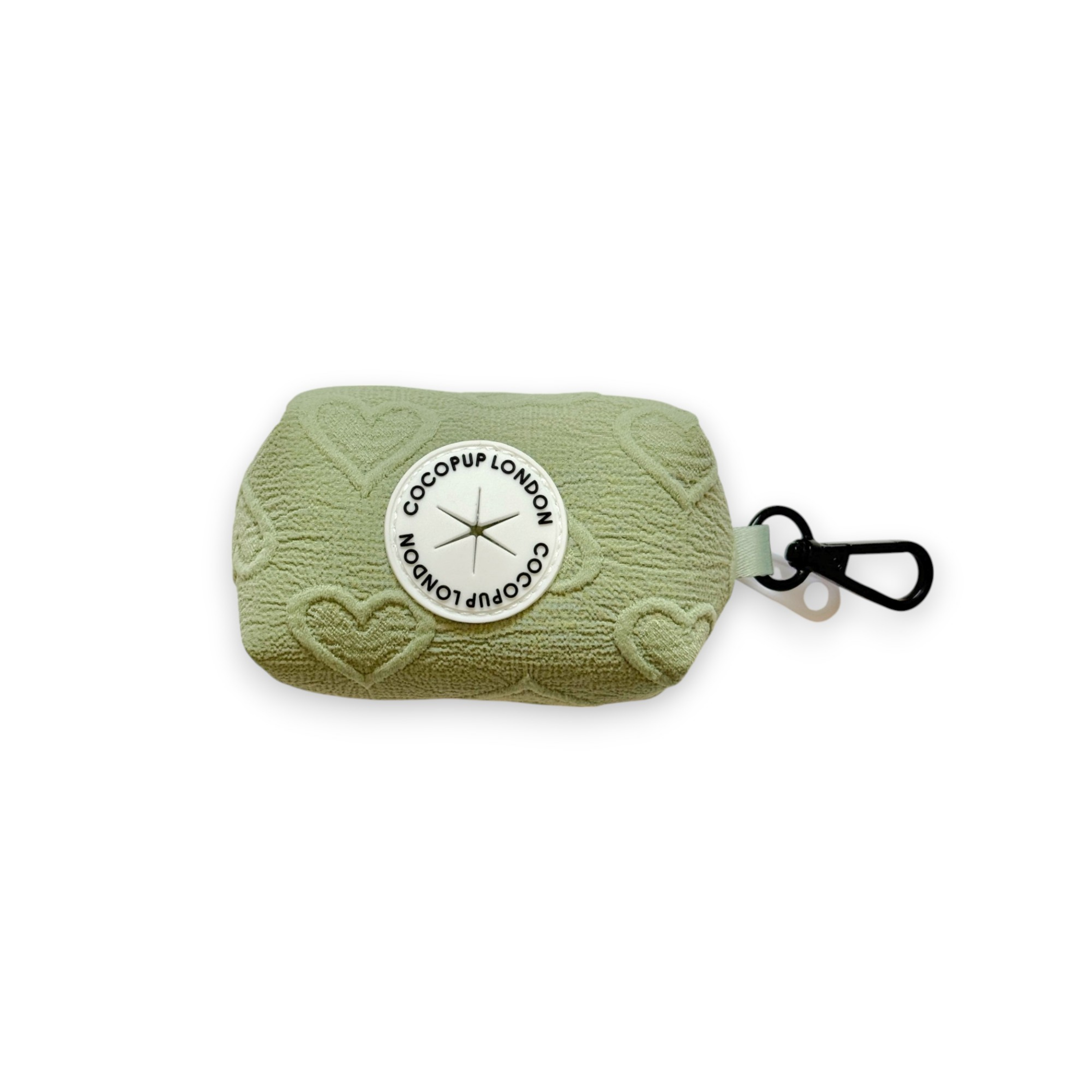 Cocopup London Sage Heart Dog Poop Bag Holder