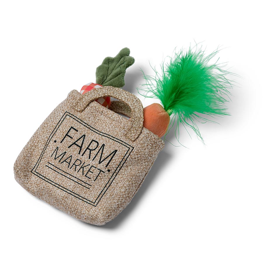Willow's Catnip & Silvervine Carrots in a Bag Cat Toy