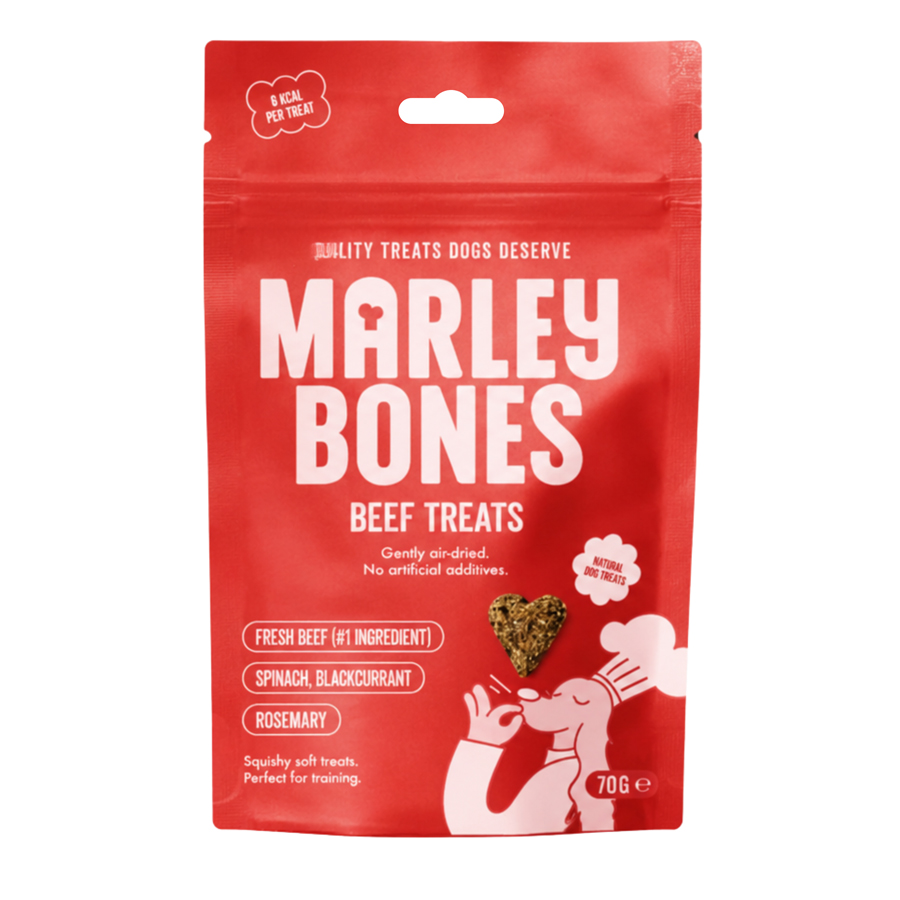 Marleybones Air-Dried Beef & Superfoods Dog Treats