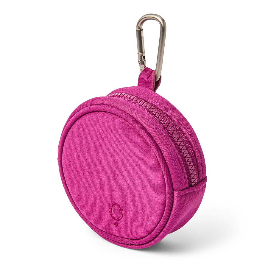 Noble Christmas Dog Treat Pouch Plum Red