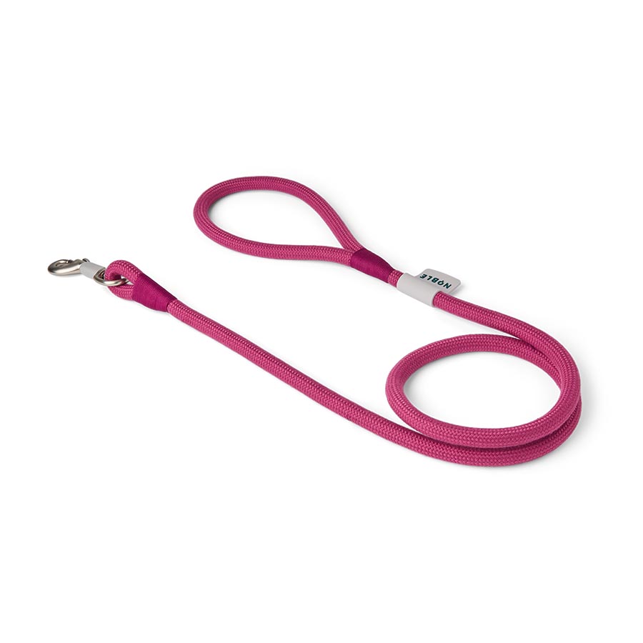Noble Christmas Durable Rope Dog Lead Red