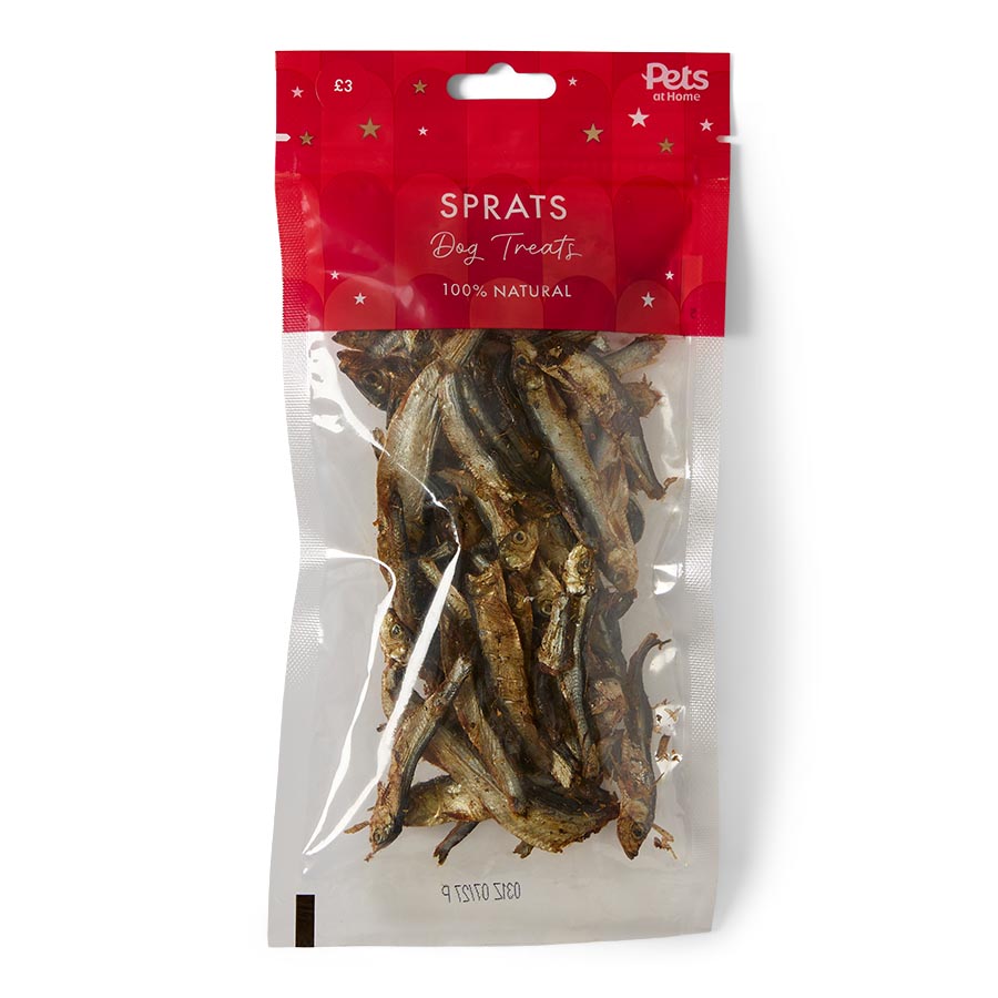 Pets at Home Christmas Sprats Dog Treats