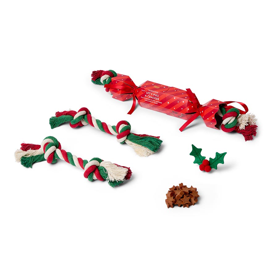 Pets at Home Christmas Let's Pull A Cracker Toys & Treats