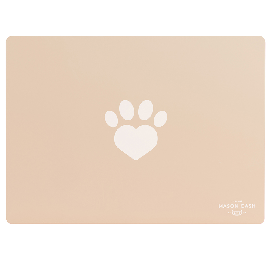 Mason Cash Heart Paw Feeding Placemat