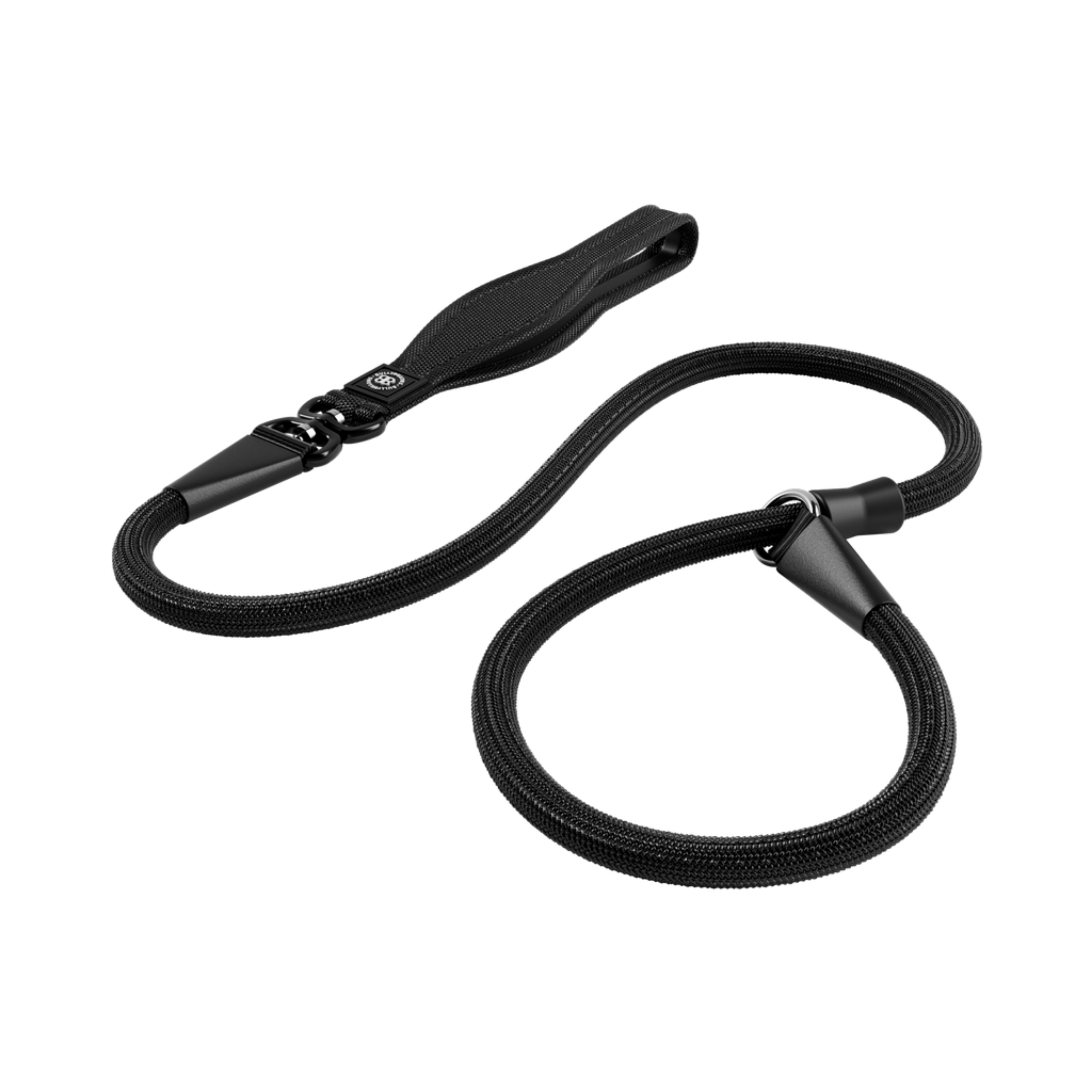 BullyBillows Anti Pull Slip Training Dog Lead Black