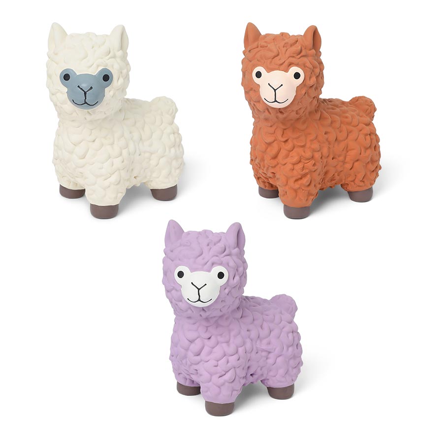 Pets at Home Latex Llama Squeaky Dog Toy Assorted