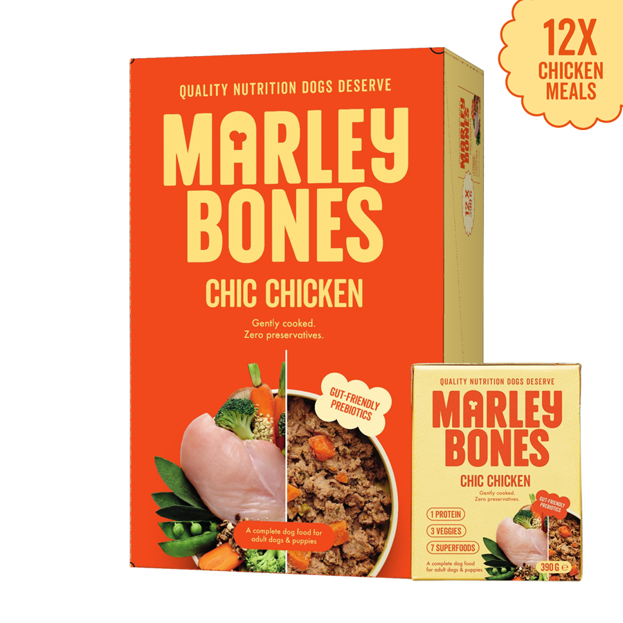 Marleybones Pantry Fresh Wet Dog Food Chicken & Superfoods Multipack