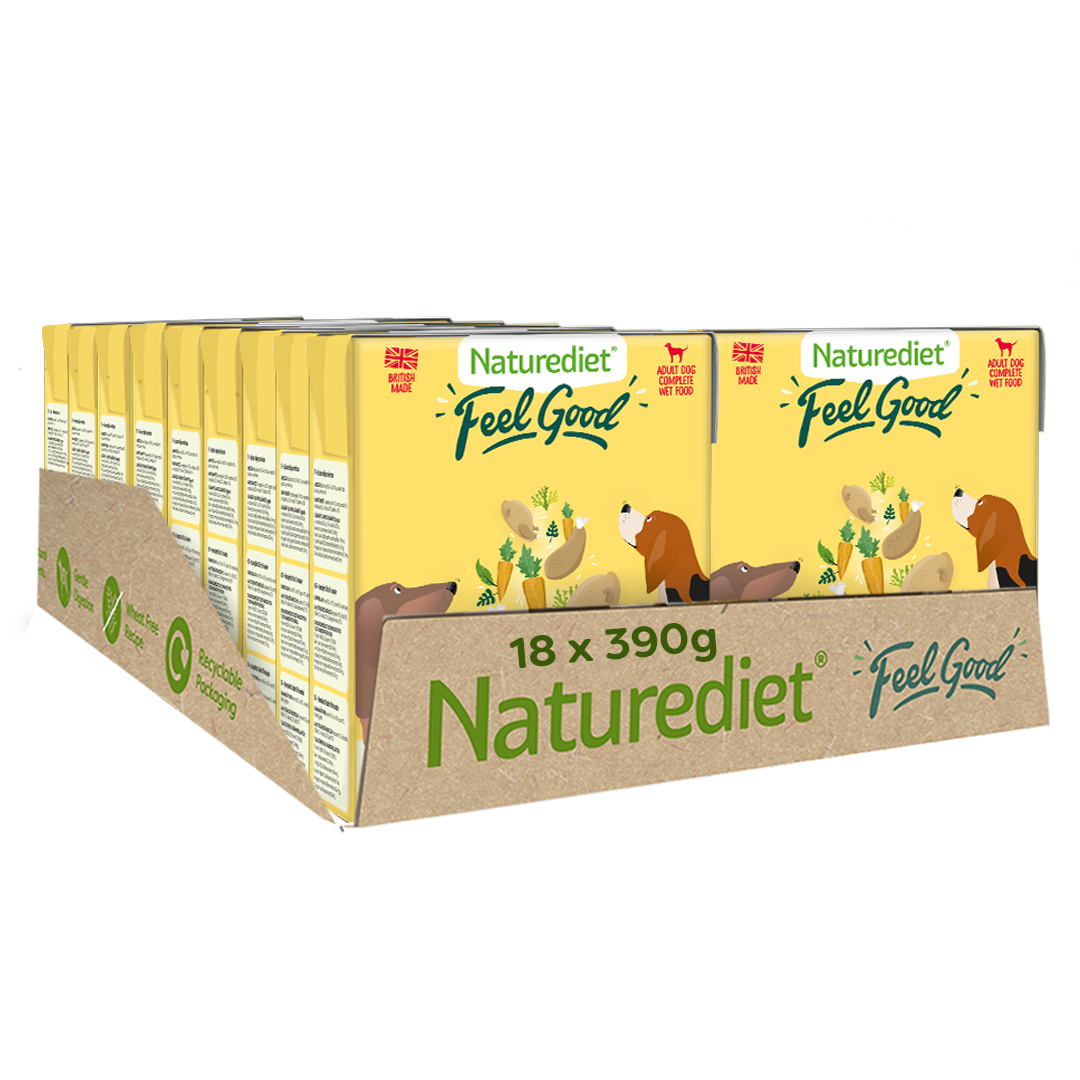 Naturediet Feel Good Adult Wet Dog Food Chicken