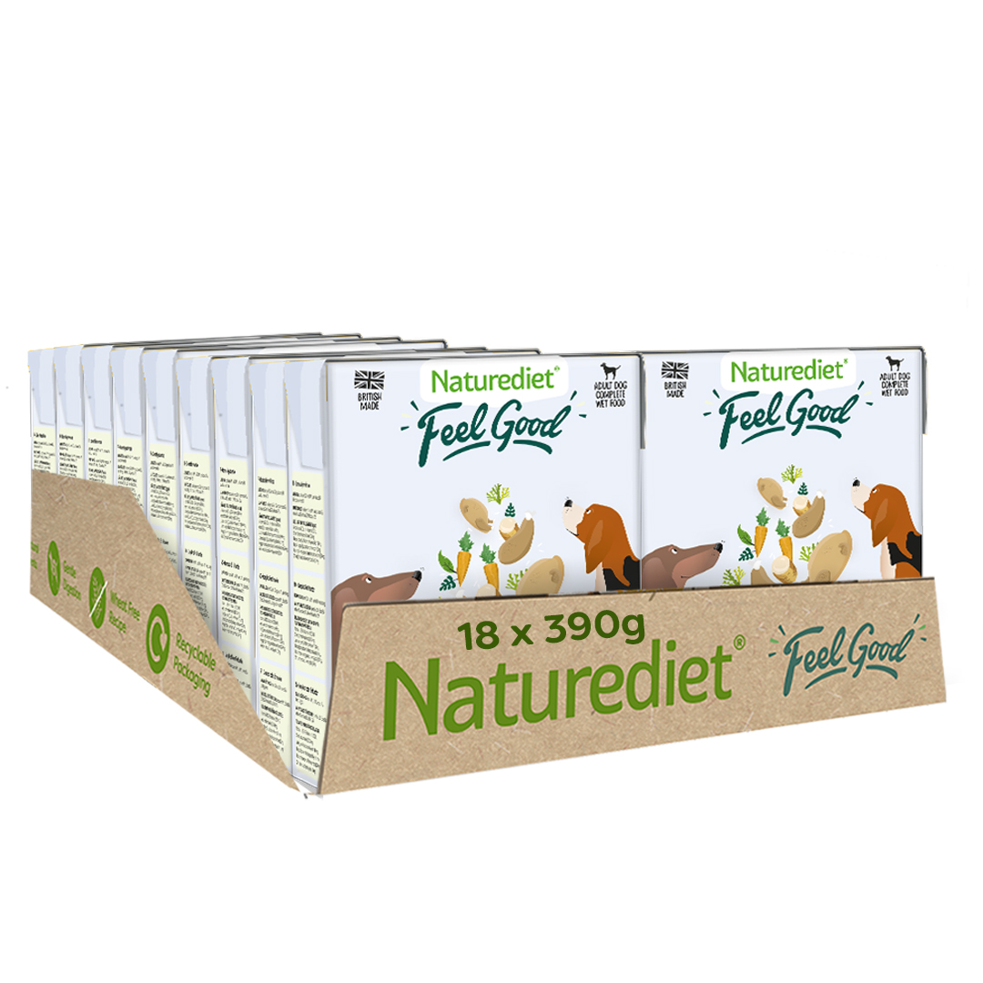 Naturediet Feel Good Senior Wet Dog Food Light