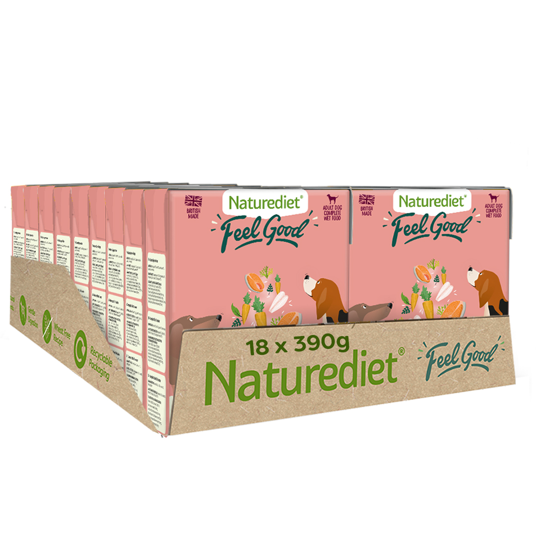 Naturediet Feel Good Salmon Adult Wet Dog Food