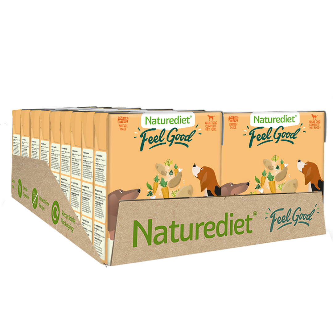 Naturediet Feel Good Adult Wet Dog Food Turkey