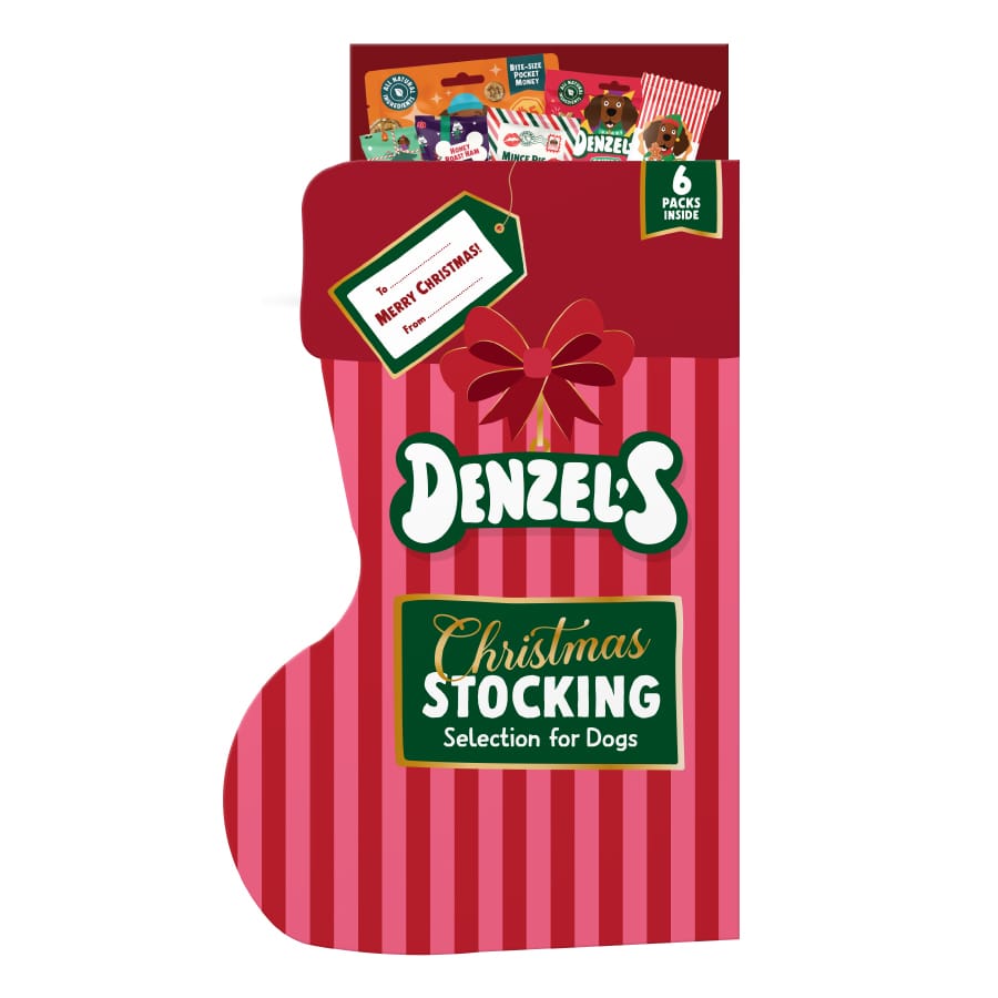 Denzel's Stocking Selection Box Dog Treats