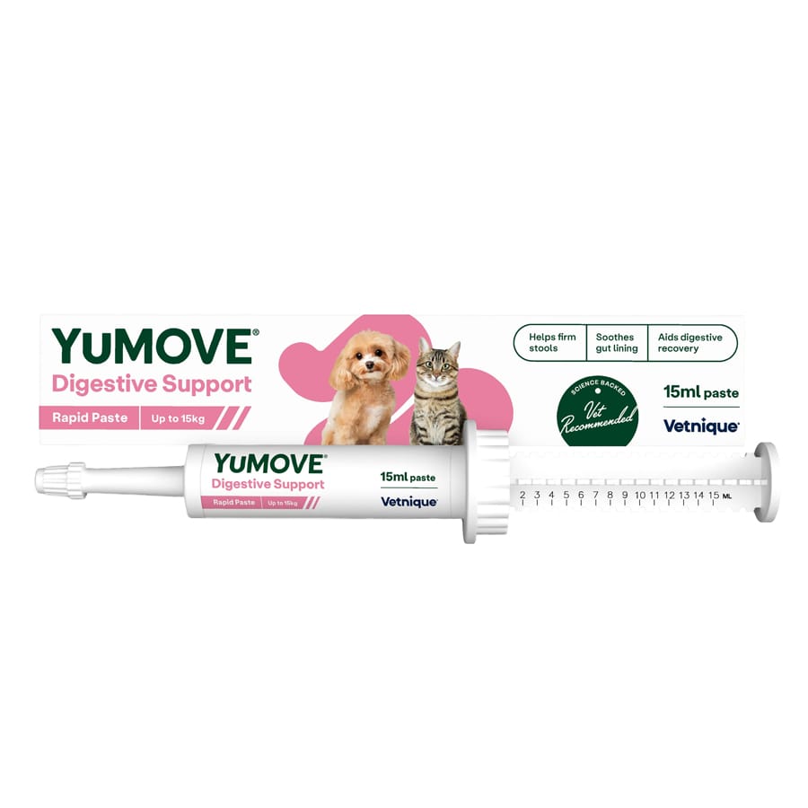 YuMOVE Digestive Care Rapid Dog & Cats Probiotic Paste for Gut 15ml, White - Image 4