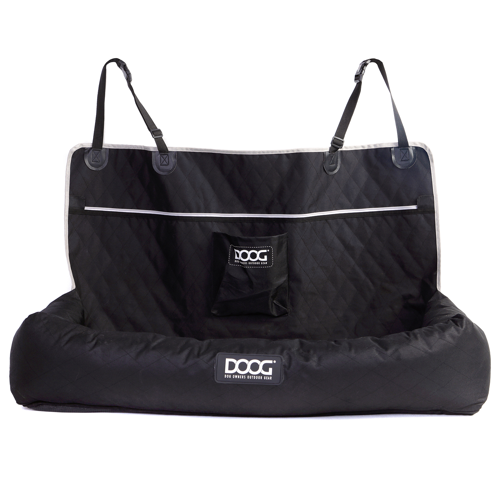 DOOG Car Seat for Dogs Black Large