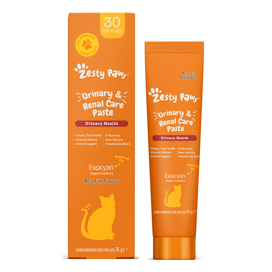 Zesty Paws Urinary & Renal Care Paste For Cats
