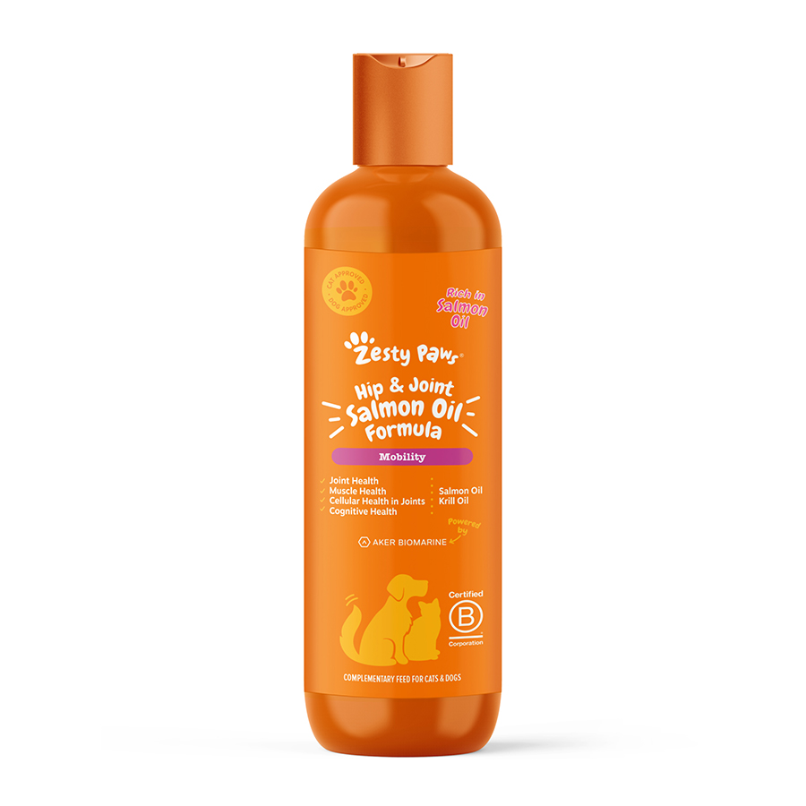 Zesty Paws Hip & Joint Salmon Oil For