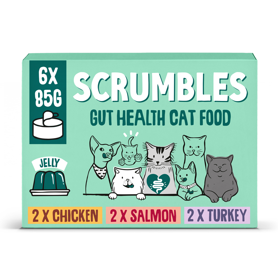 Scrumbles Grain Free Adult Wet Cat Food Classic