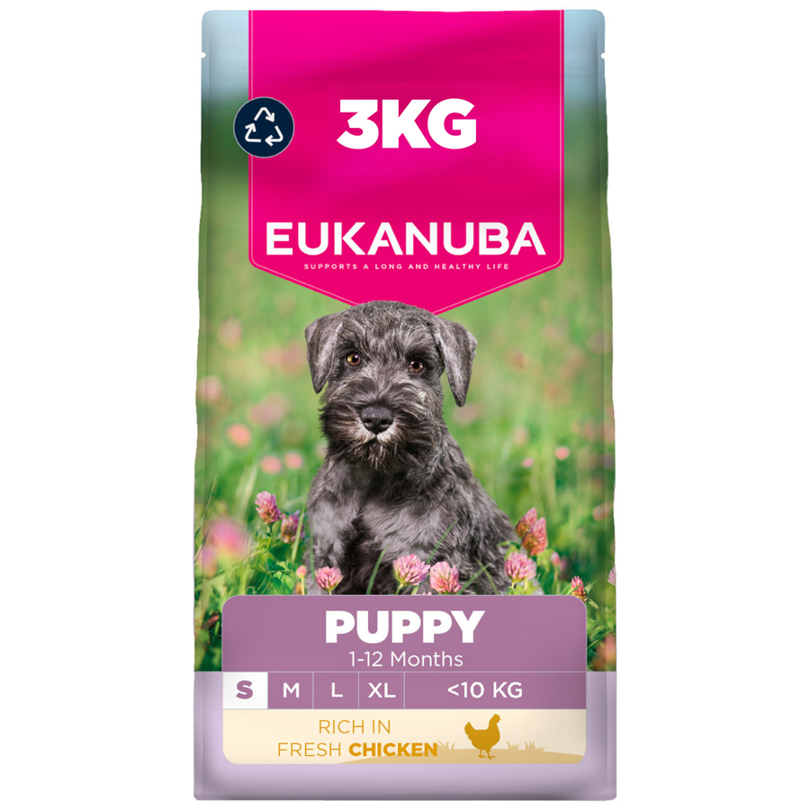 Eukanuba Small Puppy Dry Dog Food Chicken