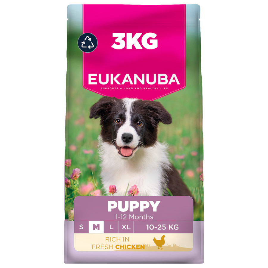 Eukanuba Medium Puppy Dry Dog Food Chicken