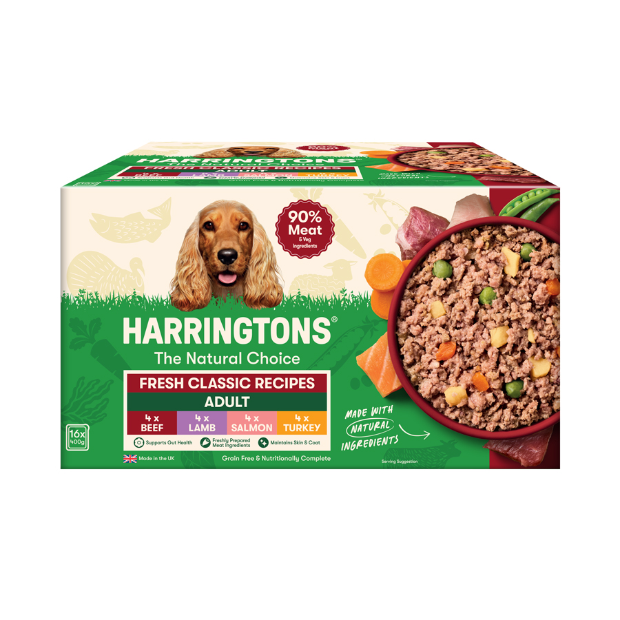 Harringtons Fresh Classic Recipes with Potato & Veg  Adult Complete Wet Dog Food
