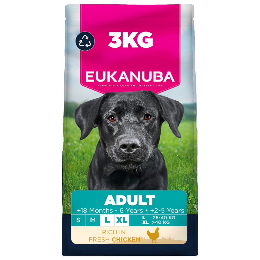 Eukanuba Large & X Large Adult Dry Dog Food Chicken