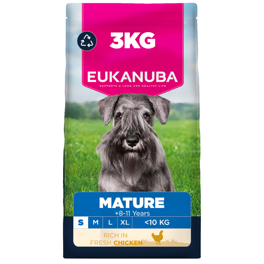 Eukanuba Small Mature Dry Dog Food Chicken
