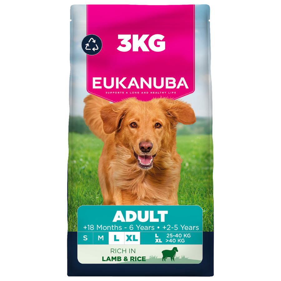 Eukanuba Large & X Large Adult Dry Dog Food Lamb & Rice