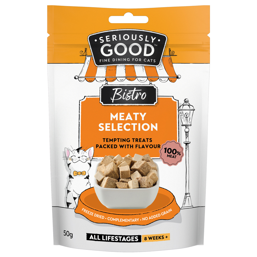 Seriously Good Meaty Selection Cat Treats