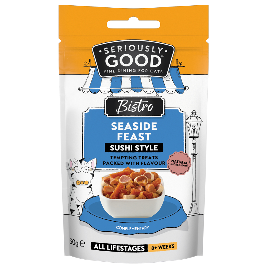 Seriously Good Sushi Style Feast Cat Treats