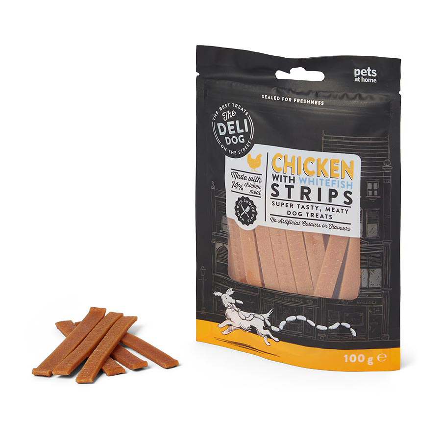 The Deli Dog Chicken Strips with Pollock Dog Treats